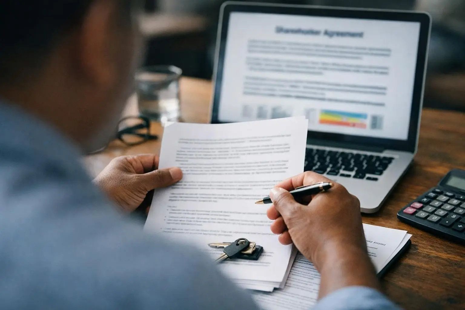 How Shareholder Agreement applies to Business Support Services services in Madagascar, Madagascar—practical illustration
